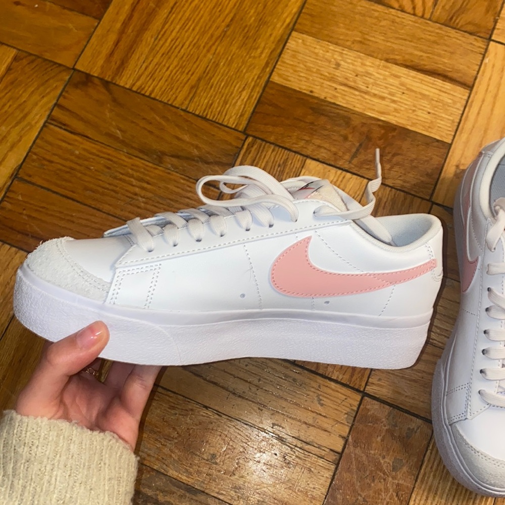 Nike platform blazers